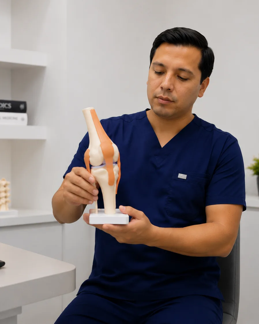 Dr. Juan Antonio Cruz Reyes, ortopedista y traumatólogo en Clínica Dr. Segundo, Saltillo